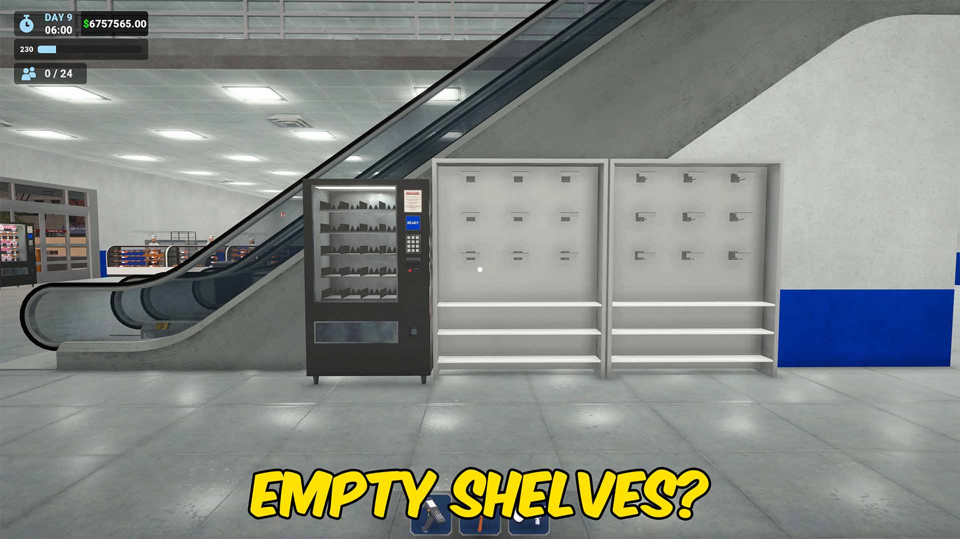 Auto Stock Shelves